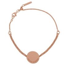 Olivia Burton Rose Gold Disc Bracelet