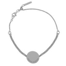 Olivia Burton Silver Disc Bracelet