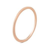 Argento Rose Gold Band Stacking Ring - Ring Size 54