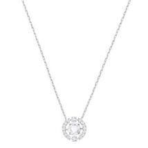 Swarovski Dancing Crystal Silver Necklace - 38cm