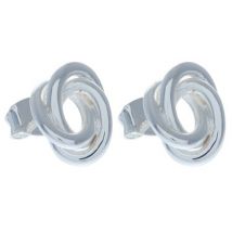 Olivia Burton Forget Me Knot Silver Stud Earrings - Silver