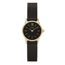 CLUSE La Vedette Black & Gold Mesh Watch