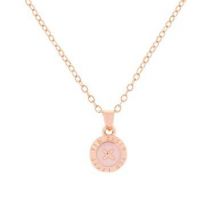 Ted Baker Pink Mini Button Necklace - Adjustable