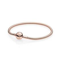 Pandora Moments Smooth Rose Gold Bracelet - 20cm