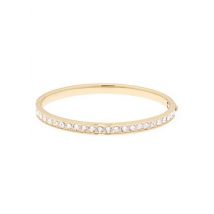 Ted Baker Clemara Hinge Crystal Gold Bangle