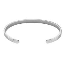 CLUSE Idylle Silver Marble Open Cuff Bracelet