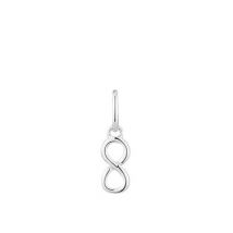Argento Silver Infinity Pendant - Silver