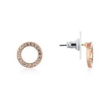 August Woods Rose Gold Open Circle Earrings