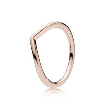 Pandora Rose Gold Shining Wish Ring - Ring Size 48