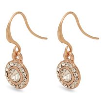 Pilgrim Rose Gold Drop Clementine Earrings - Rose Gold