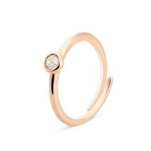 Karma Rose Gold April Adjustable Ring - Adjustable