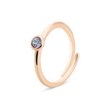 Karma Rose Gold June Adjustable Ring