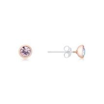 Karma Rose Gold June Stud Earrings