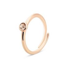 Karma Rose Gold November Adjustable Ring