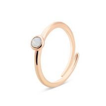 Karma Rose Gold October Adjustable Ring