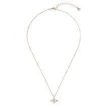 Ted Baker Bellema Brushed Gold Bumble Bee Necklace - Adjustable