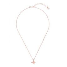 Ted Baker Bellema Brushed Rose Gold Bumble Bee Necklace - Adjustable