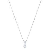 Swarovski Attract Trilogy White Necklace - 45cm