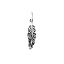 Storie Silver Feather Pendant