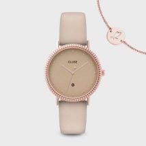 CLUSE Le Couronnement Gold Dust + Rose Gold Watch