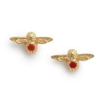 Olivia Burton Celebration Bee July Earrings - Gold
