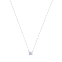 Swarovski Attract Silver Square Necklace