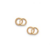 Olivia Burton Gold Interlink Earrings - Gold