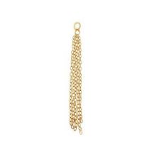 Storie Gold Chain Pendant Charm - Gold