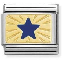 Nomination Blue Star Charm