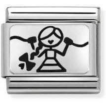 Nomination Silvershine Friend Trio Charm
