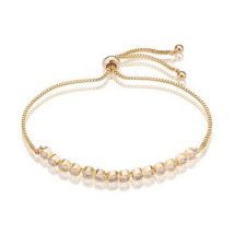 August Woods Gold Crystal Pull Bracelet - Gold