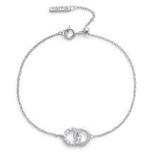 Olivia Burton Silver Rainbow Chain Bracelet - Adjustable