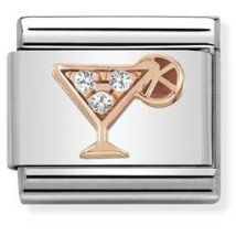 Nomination Rose Gold Cocktail Charm