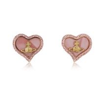 Vivienne Westwood Rose Gold Pink Pearl Petra Earrings