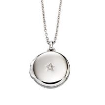 Little Star Adriana Diamond Locket  Necklace - 38cm