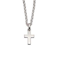 Little Star Kaia Plain Cross Necklace