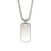 Little Star Otis Mens Tag Necklace - 50cm