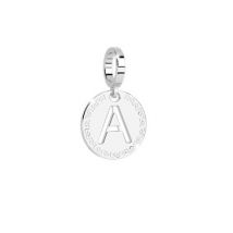 Rebecca Silver Letter A Charm - Silver