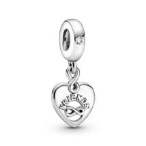 Pandora Friends Forever Heart Drop Charm
