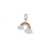 Rebecca Silver Rainbow Charm - Silver