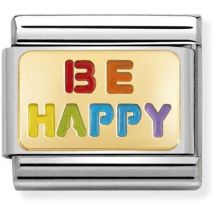 Nomination Be Happy Rainbow Charm