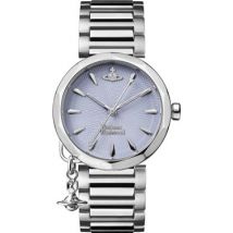 Vivienne Westwood Silver + Light Blue Poplar Watch