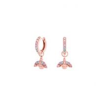 Olivia Burton Rose Gold Rainbow Bee Huggie Earrings - Rose Gold