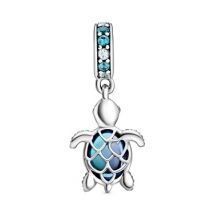 Pandora Murano Sea Turtle Dangle Charm