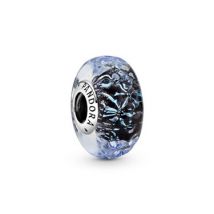 Pandora Wavy Dark Blue Murano Ocean Charm