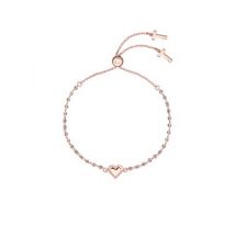 Ted Baker Rose Gold Glitter Heart Bracelet - Rose Gold