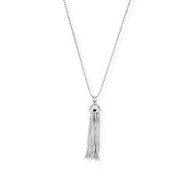 ChloBo Silver Didi Tassel Necklace - Silver