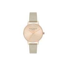 Olivia Burton Rose Gold & Grey Midi Watch - Rose Gold