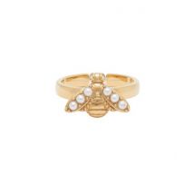 Olivia Burton Pearl Bee Gold Ring - 54