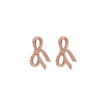 Olivia Burton Rose Gold Bow Stud Earrings